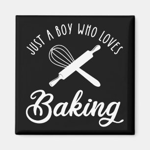 Aimant Juste Un Garçon Qui Aime Faire La Cuisine