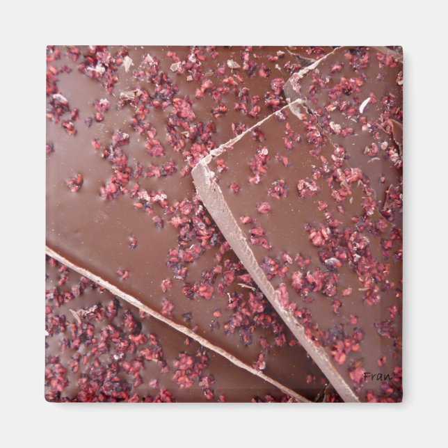 Aimant juste un peu de chocolat (Devant)