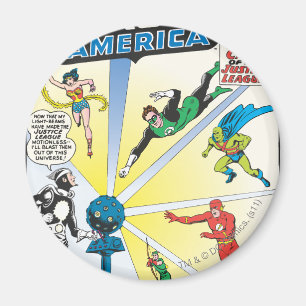 Aimant Justice League of America Numéro 12 - Juin