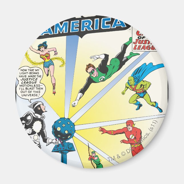 Aimant Justice League of America Numéro 12 - Juin (Devant)