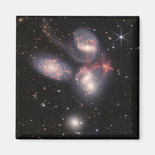 Aimant JWST James Webb Télescope spatial Quintet de Steph