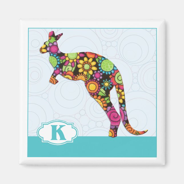 Aimant K est pour Kangaroo (Devant)
