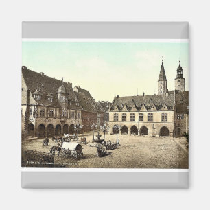 Aimant Kaiserworth et hôtel de ville, Goslar, Hartz,