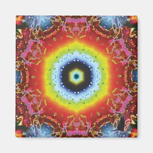 Aimant Kaléidoscope Oculus (Devant)