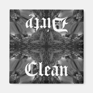 Aimant Kaléidoscope sale propre gothique de