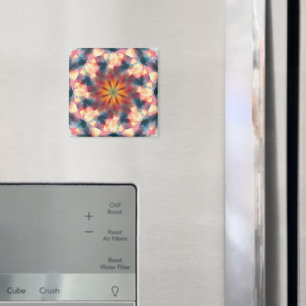 Aimant Kaleidoscopique Prismatique Mandala