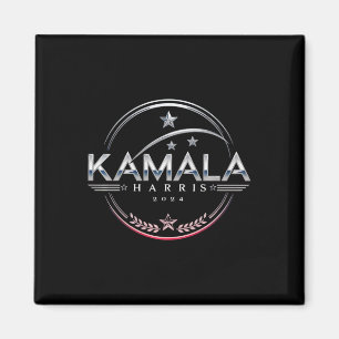 Aimant Kamala 2024 Président Élection Campagne Vote Démoc