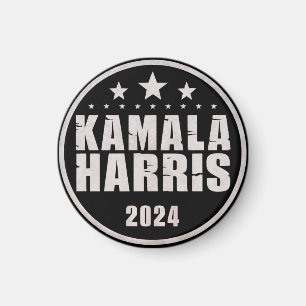Aimant Kamala Harris 2024 Pour Les Élections Rétro Du Pré