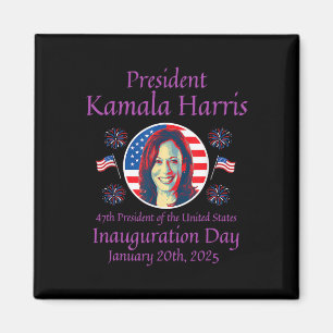 Aimant Kamala Harris Inauguration 2025 Memorabilia 1