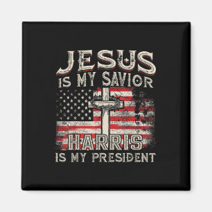 Aimant Kamala Jesus Est Mon Sauveur Harris Est Mon Présid