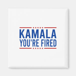 Aimant Kamala Vous êtes licencié 2024 Drôle Donald Trump