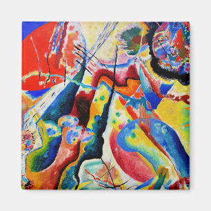Aimant Kandinsky - Tableau a la Tache Rouge