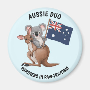 Aimant Kangaroo et Koala