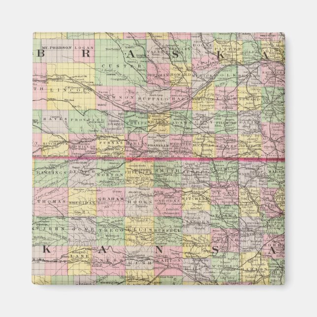 Aimant Kansas, Nebraska (Devant)