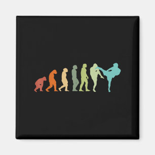 Aimant Karate Kung-Fu Évolution Kickboxer Muay Thai MMA