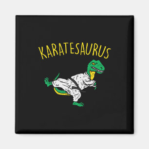 Aimant Karatesaurus Trex Karaté Drôle Dinosaure Arts Mart