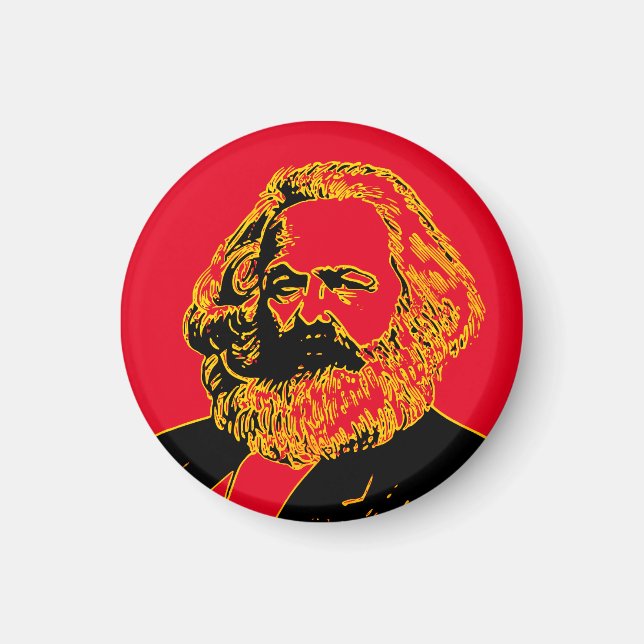 Aimant Karl Marx (Devant)