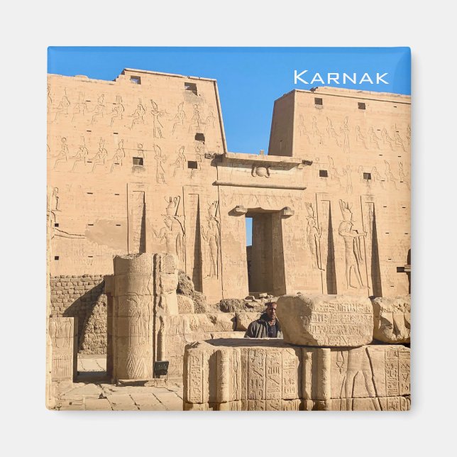 Aimant Karnak - Égypte (Devant)