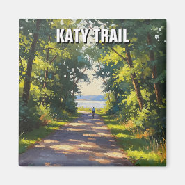 Aimant Katy Trail Missouri Travel