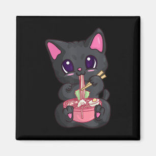 Aimant Kawaii Bubble Tea s pour femmes Boba Maneki Neko C