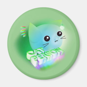 Aimant Kawaii Cartoon Kitten