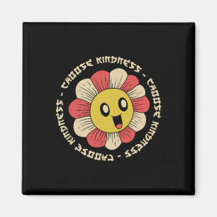 Aimant Kawaii Kindness Un Sticker Vibe Japonais Rétro