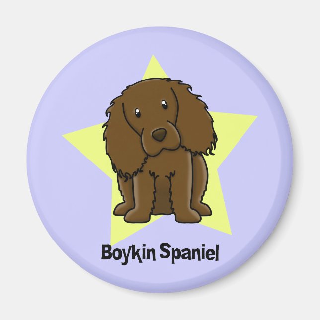 Aimant Kawaii Star Boykin Spaniel (Devant)