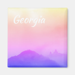 Aimant Kazbegi Georgia Gergeti Church Paysage de montagne