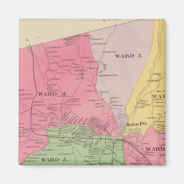 Aimant Keene, Cheshire Co (Devant)