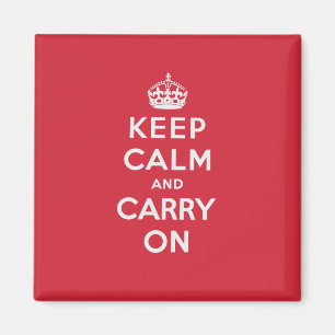 Aimant Keep Calm and Carry