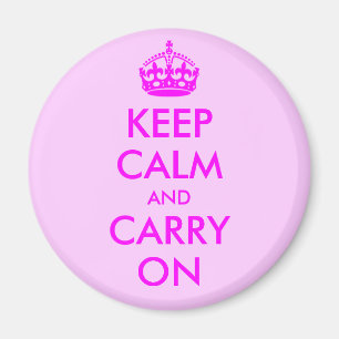 Aimant Keep Calm and Carry On