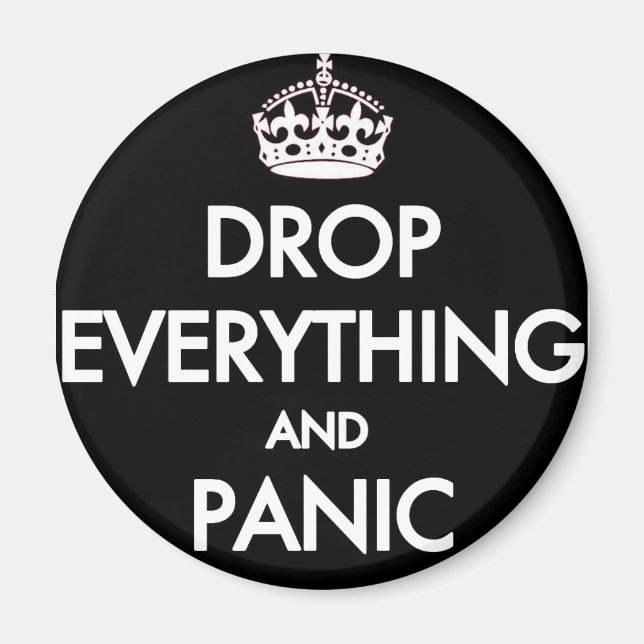 Aimant Keep calm? Pfft ! (Devant)