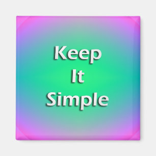 Aimant Keep It Simple
