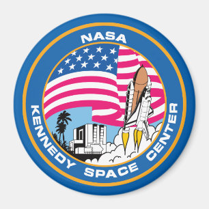 Aimant Kennedy Space Center pour les Geeks Nerd