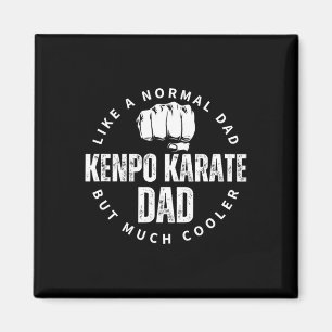 Aimant Kenpo Karate Papa père Citation drôle Américain Ke
