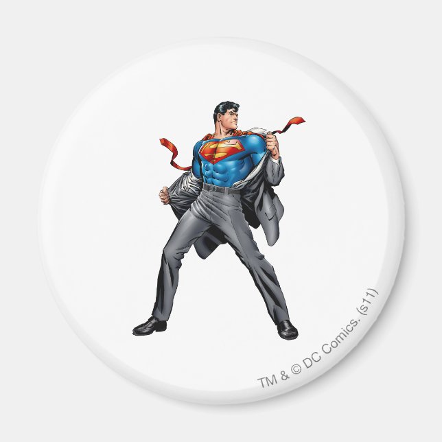 Aimant Kent change en Superman (Devant)