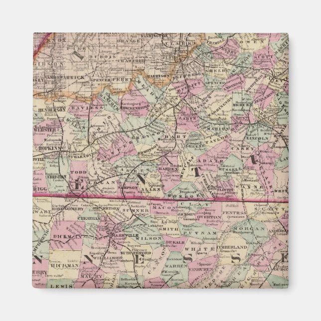 Aimant Kentucky et Tennessee 4 (Devant)