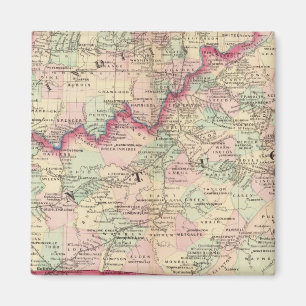 Aimant Kentucky, Tennessee