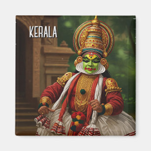 Aimant Kerala Inde Kathakali Interprète Voyage