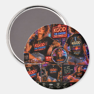 Aimant KGOD Radio Late Night