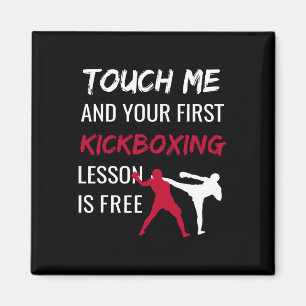 Aimant Kickboxing Kick Boxing Sensei T Shirt Don
