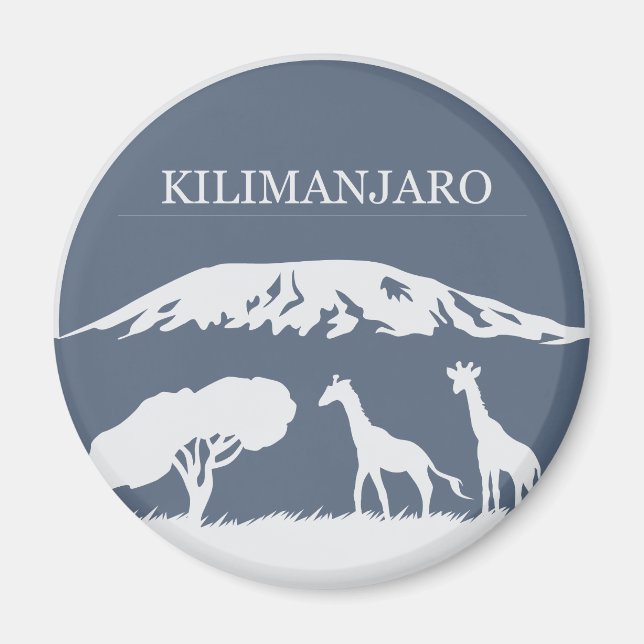 Aimant Kilimanjaro (Devant)