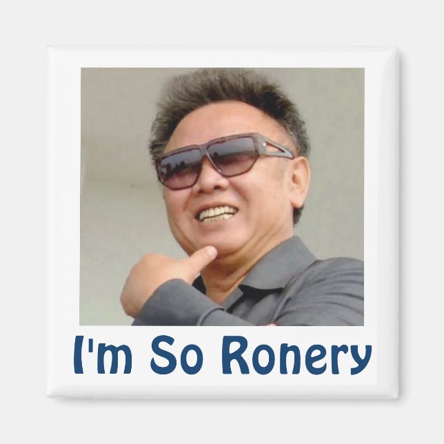 Aimant Kim Jong-il (Devant)