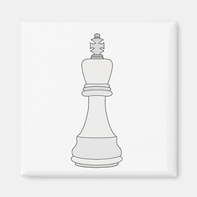 Aimant King Chess (Devant)