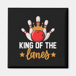 Aimant King Of The Lanes I Bowling