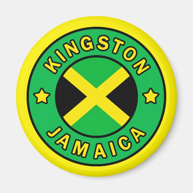 Aimant Kingston Jamaïque (Devant)