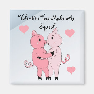 Aimant Kissing Piggys