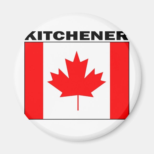 Aimant Kitchener (Ontario) (Devant)