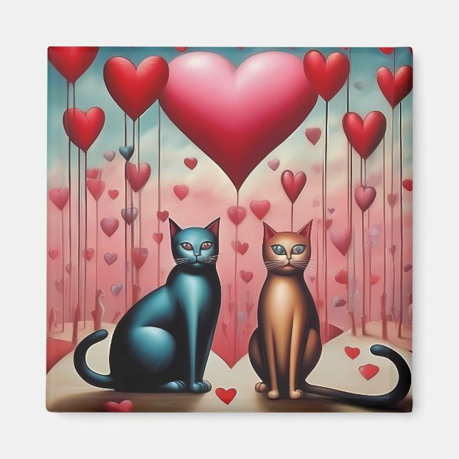 Aimant kitty lov (Devant)