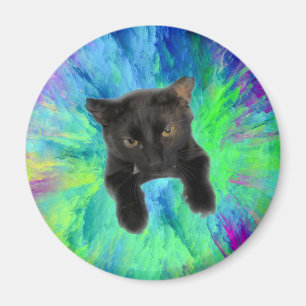 Aimant Kitty pour tenir des papiers au frigo